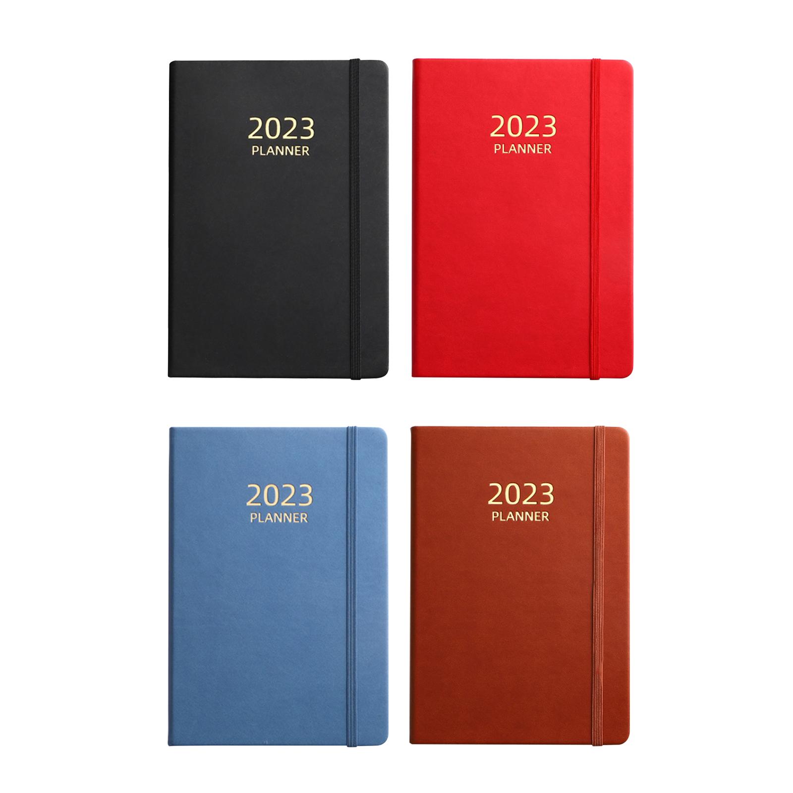 Leather Work Diary Covers - دفتر مذكرات A5، 2023 مفكرة يومية