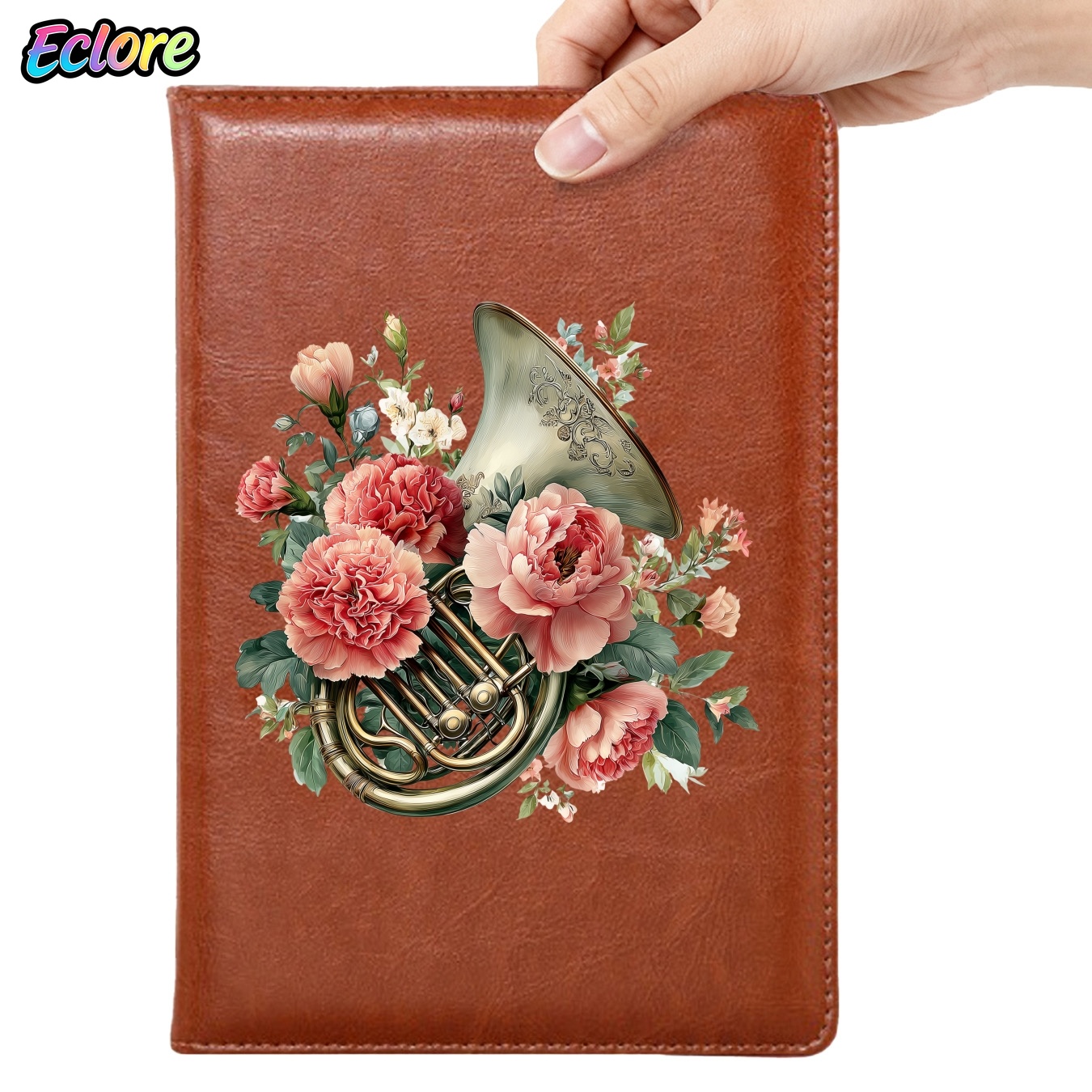 Leather Work Diary Covers - دفتر يوميات من الجلد الصناعي بنقشة