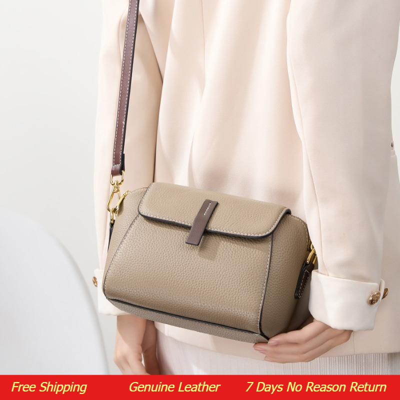Leatherwork Designs - حقيبة كتف نسائية فاخرة بتصميم كلاسيكي
