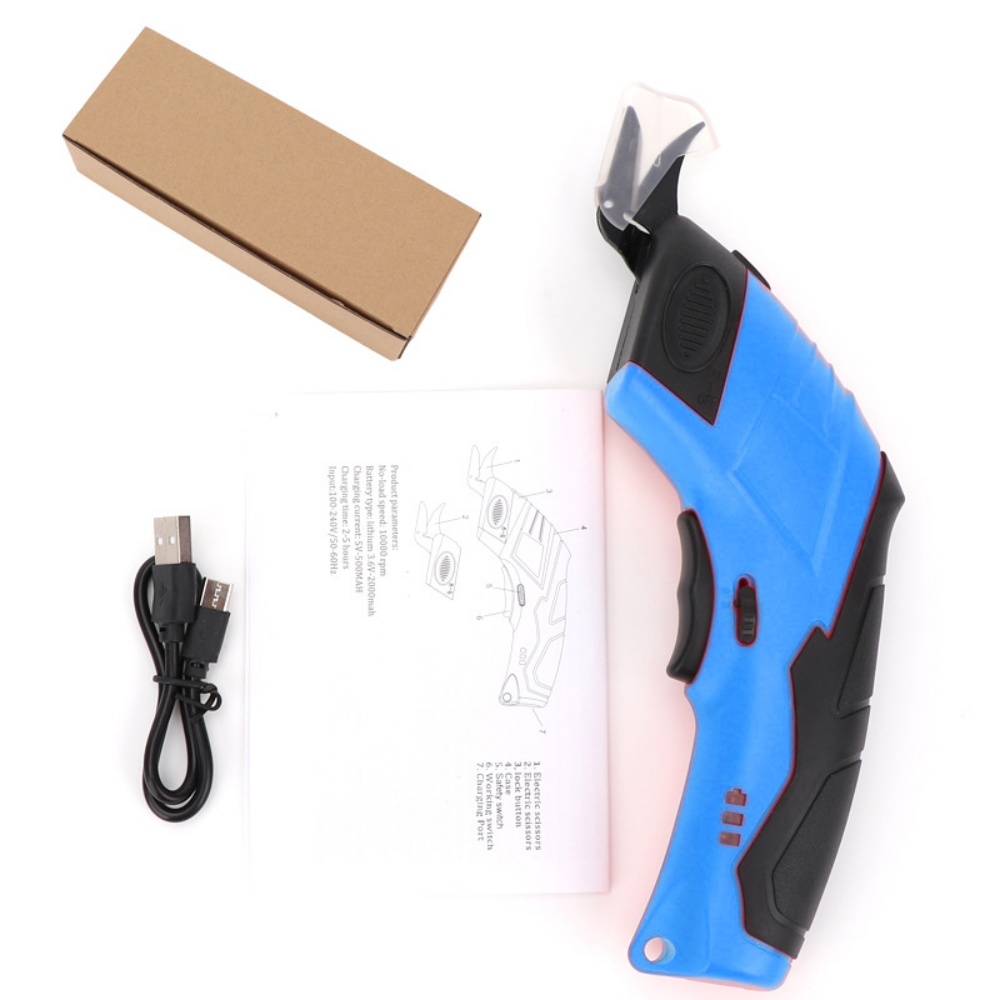 Leatherwork Machine - 3.6 فولت مقص كهربائي آلة قطع