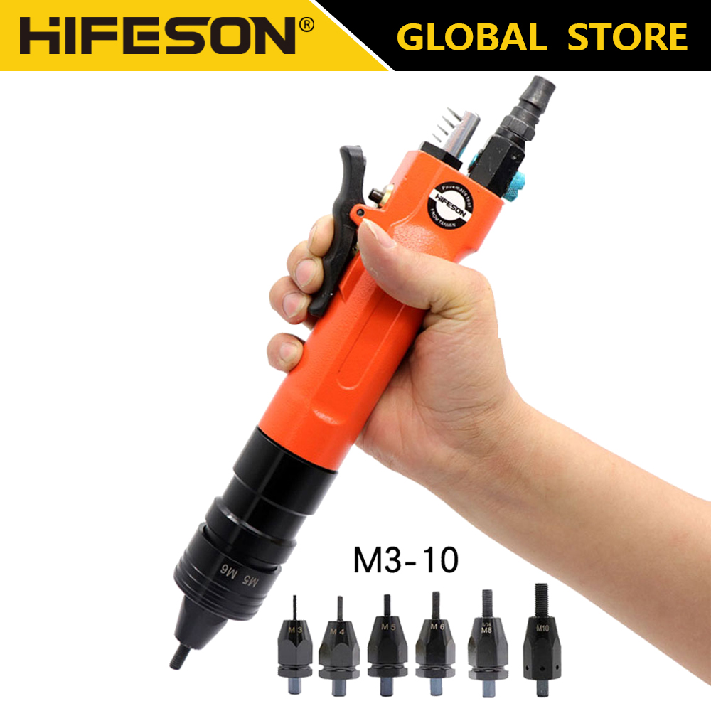 HIFESON هوائي الهواء جوزة برْش - مراجعة Rivet Setter Tool وسعره
