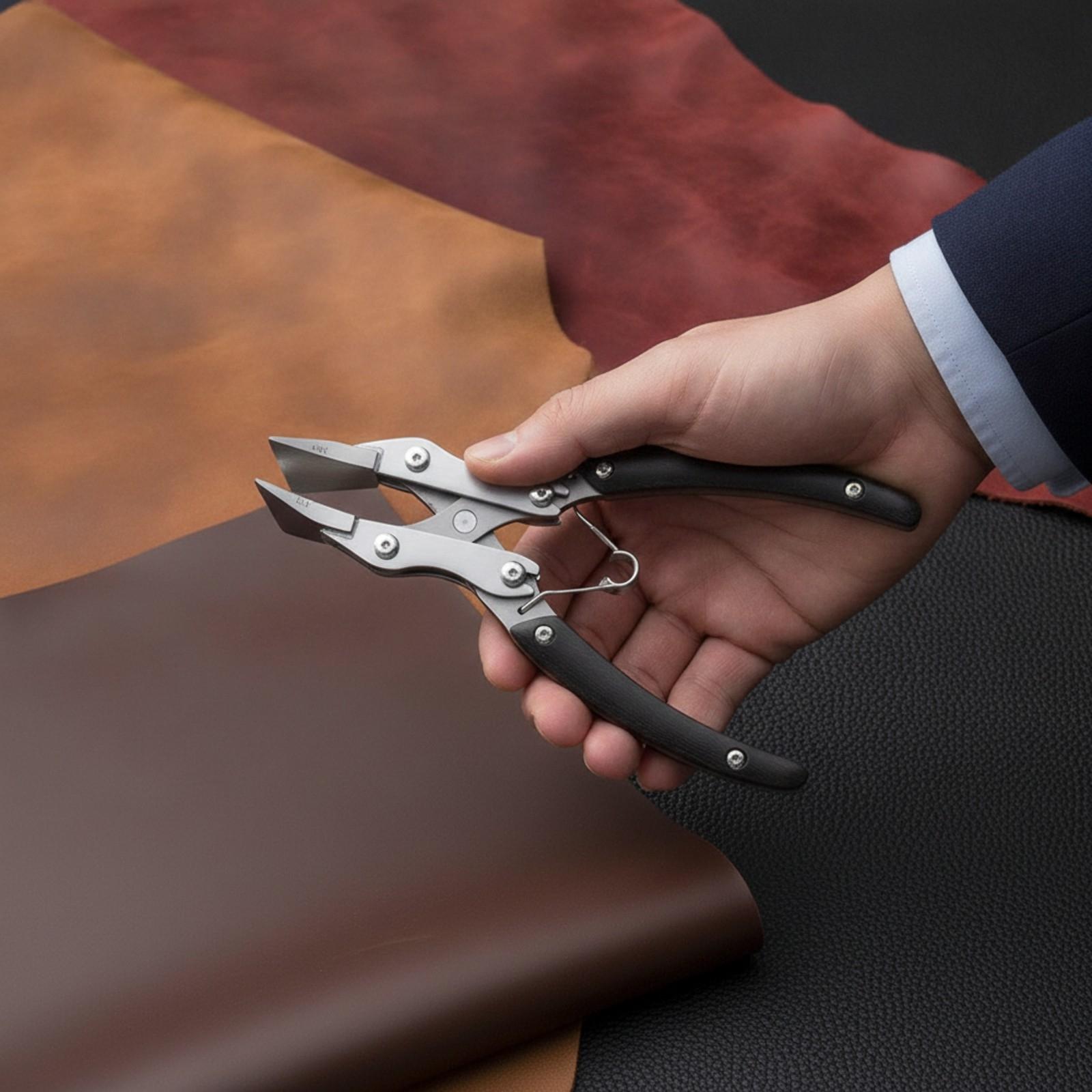 كماشة ذات رأس مسطح، أداة للحرف - مراجعة Leatherwork Hand Press وسعره