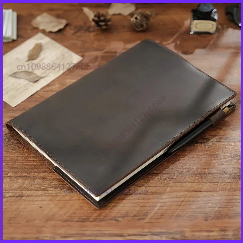 غلاف دفتر ملاحظات جلدي عتيق مق - مراجعة Leather Work Diary Covers وسعره