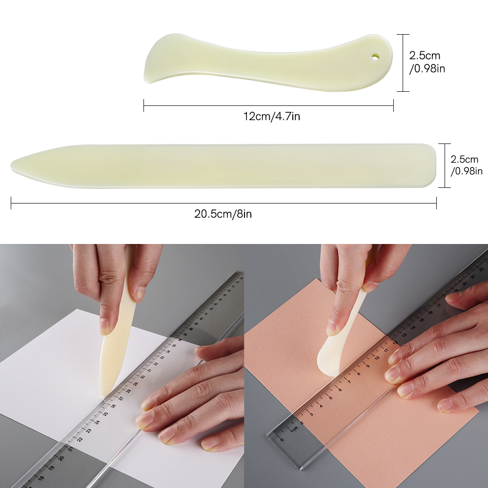 كريسر الورق ومجلد العظام لإنشا - مراجعة Bone Folder Tool وسعره