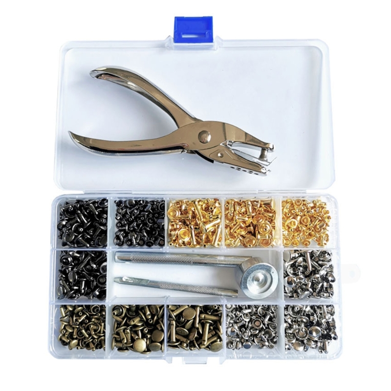 مجموعة أدوات التثبيت الجلدية 6 - مراجعة Rivet Setter Tool وسعره