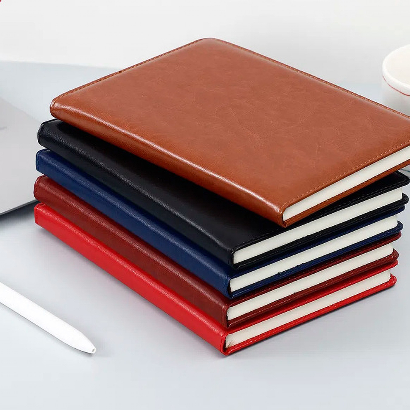 دفتر ملاحظات جلدي A5 بتصميم قل - مراجعة Leather Work Diary Covers وسعره