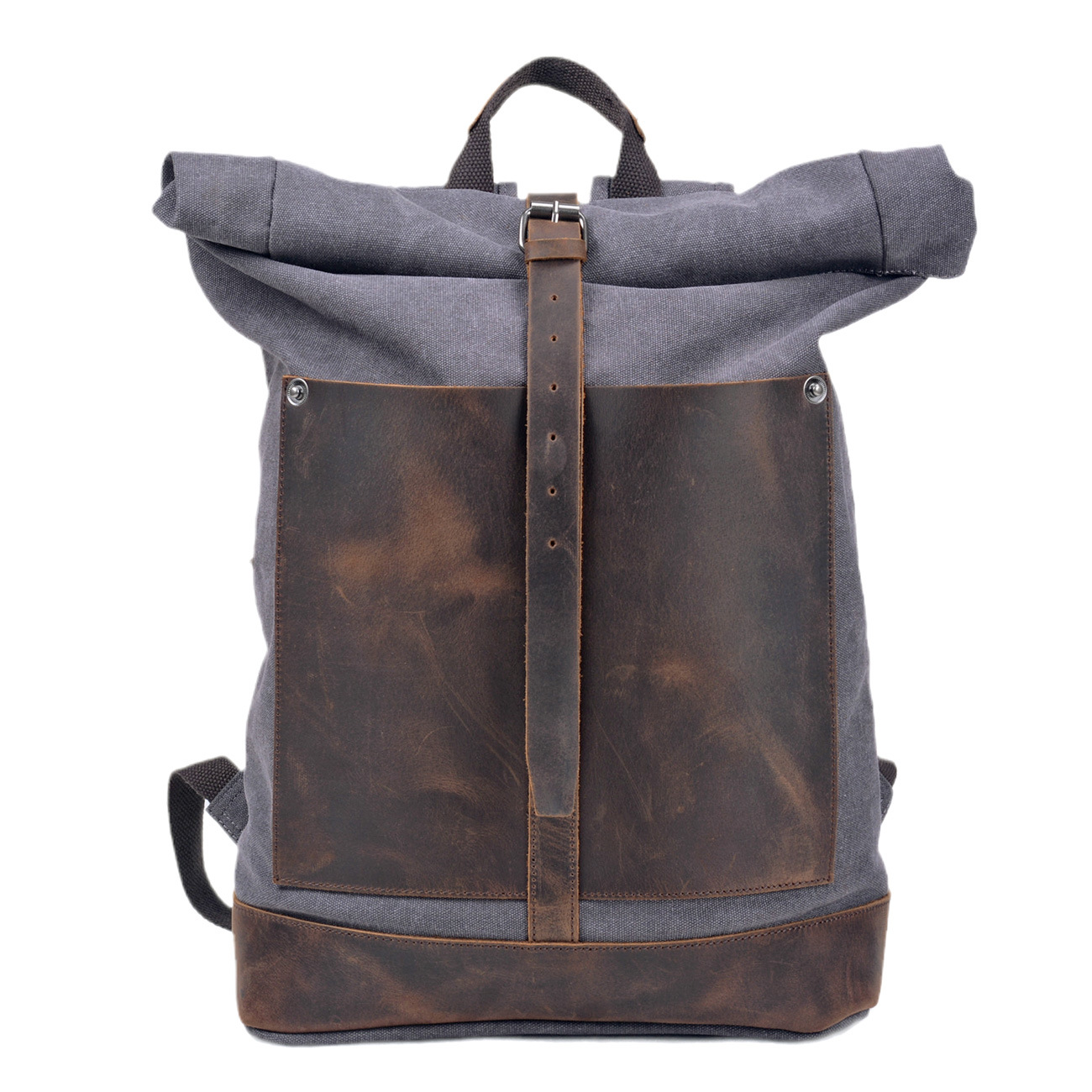 حقيبة ظهر رجالية من القماش الم - مراجعة Leather Work Rucksack Mens وسعره