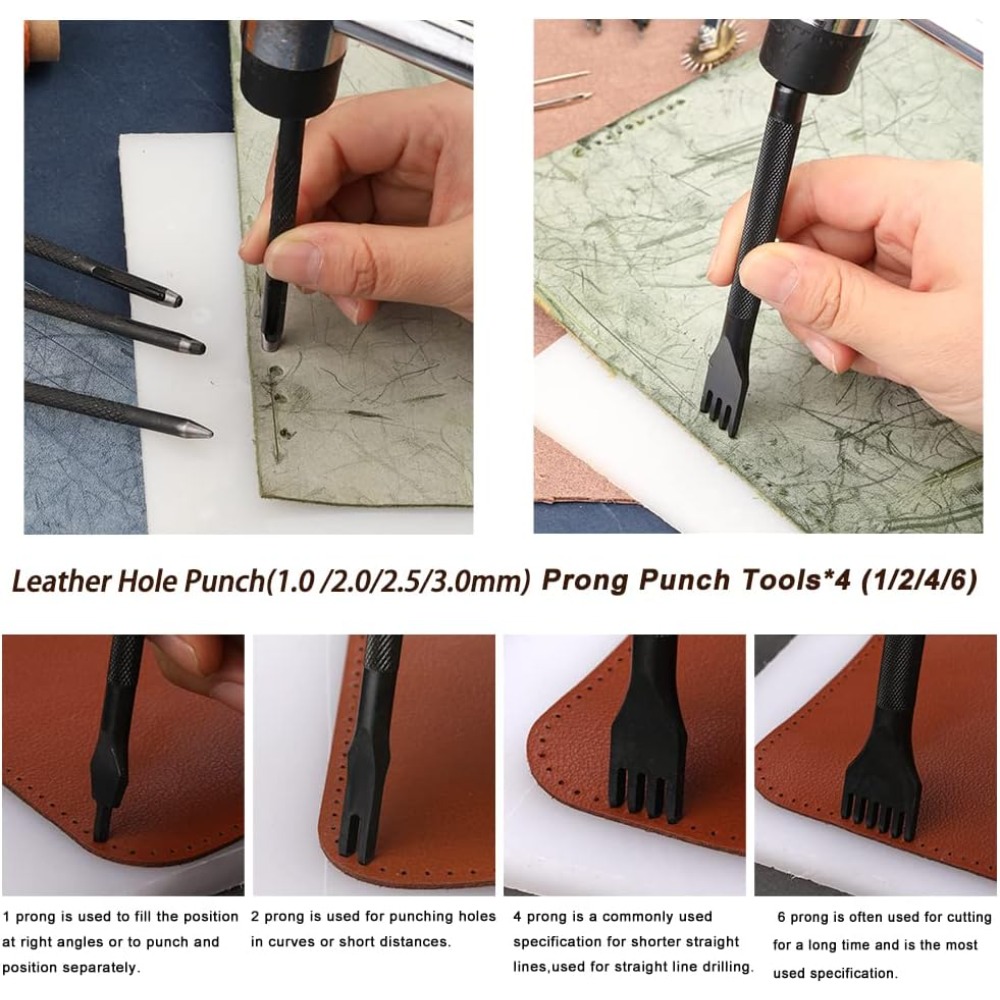 أدوات عمل بالجلد، طقم أدوات عم - مراجعة Groover Stitching Tool وسعره
